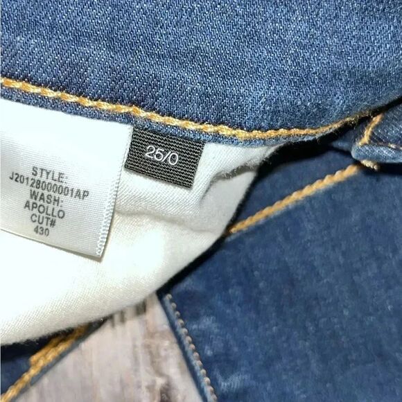 Women’s VERONICA BEARD apolo Debbie High Waist Skinny Jeans size 25 - Picture 10 of 10